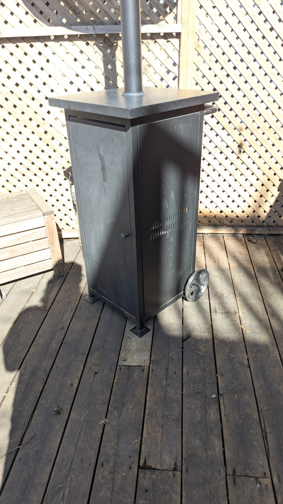 Rhino 41,000 BTU Propane Standing and Rolling Patio Heater - photo 4