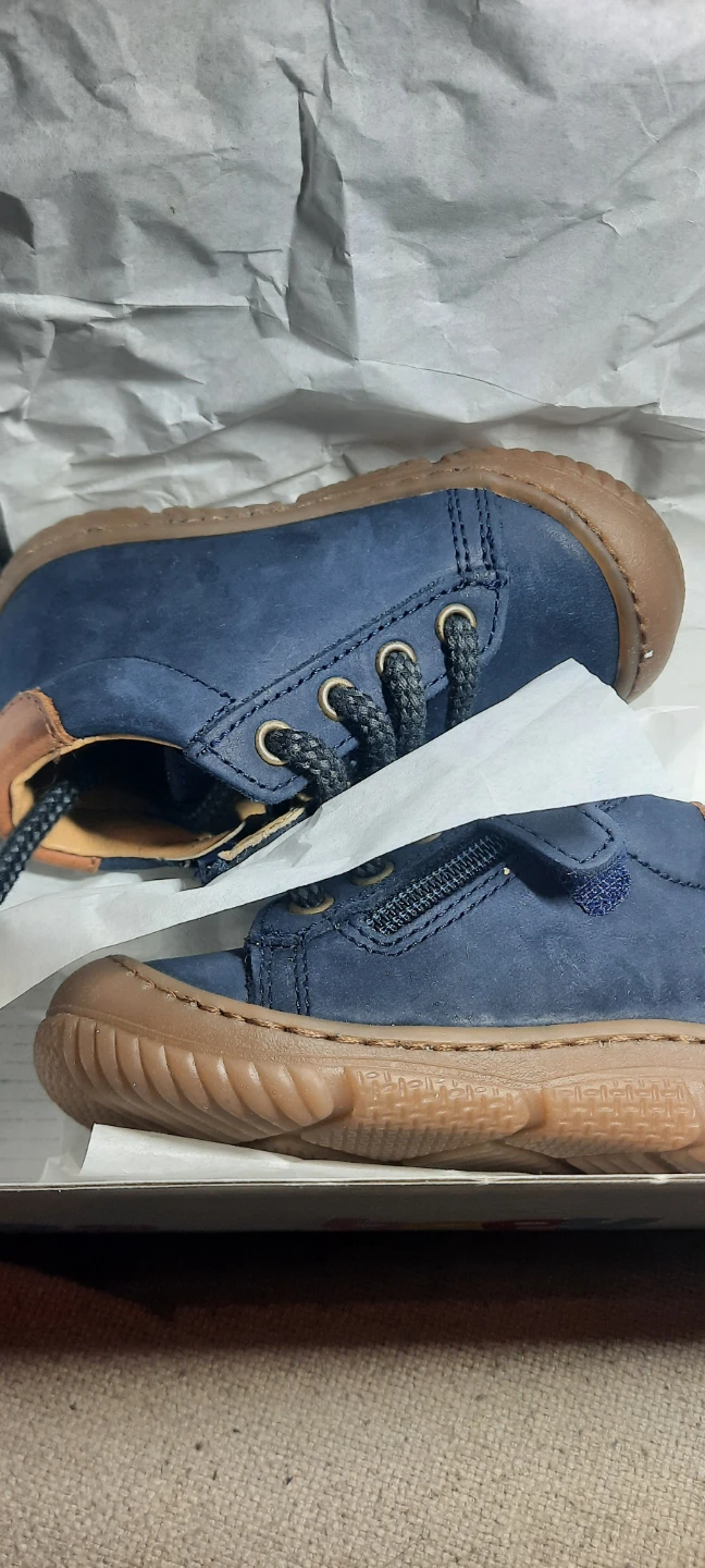 New Bopy JEJOC Marine Fonce Sneakers Size 19  🌱 - photo 4