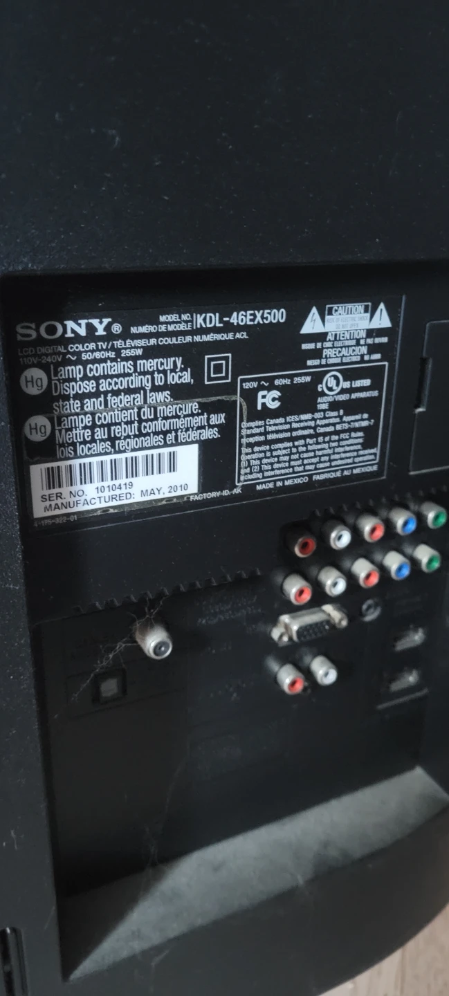 Free Sony 46" LCD Color TV - photo 3