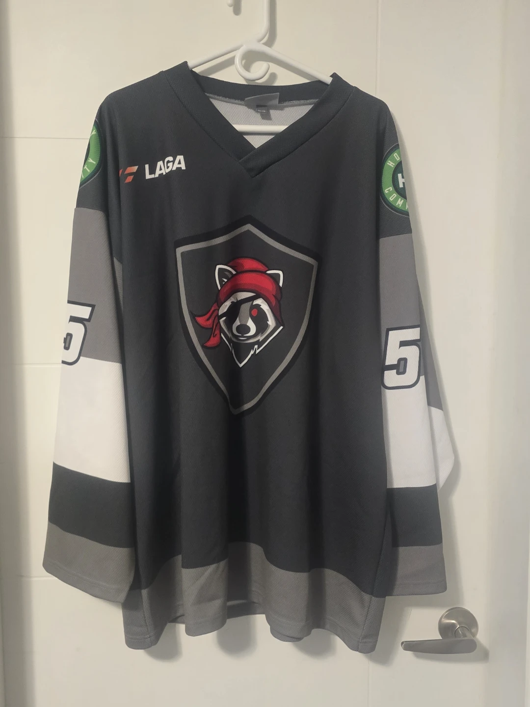 LAGA Sports Hockey Jersey #55