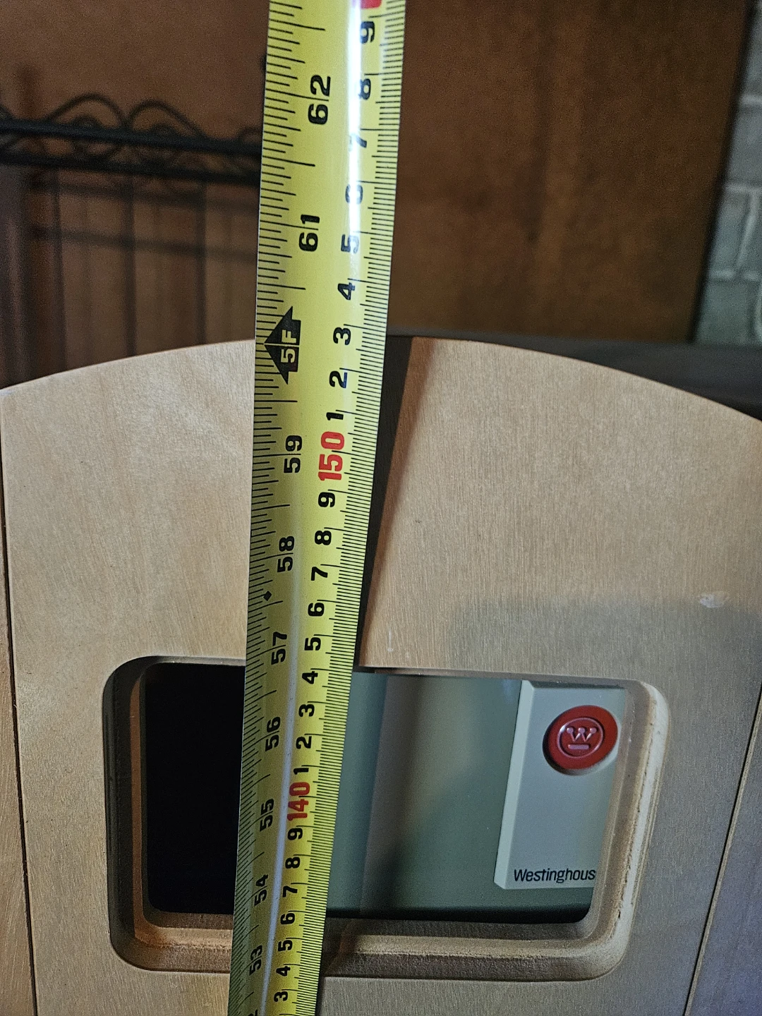 Wooden Freestanding Photo Display Shelf - photo 5