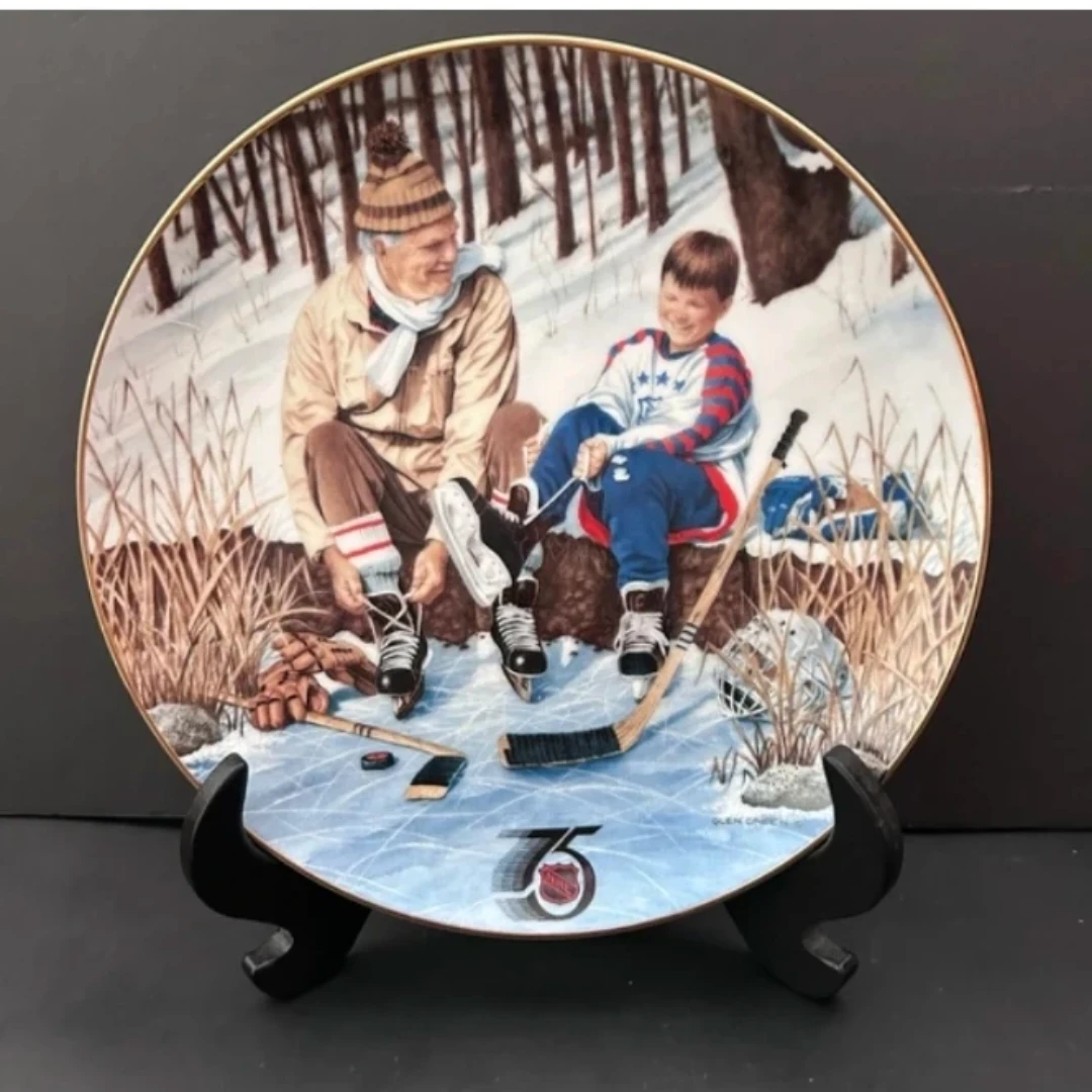 Limited Edition "First Ice" Collector Plate