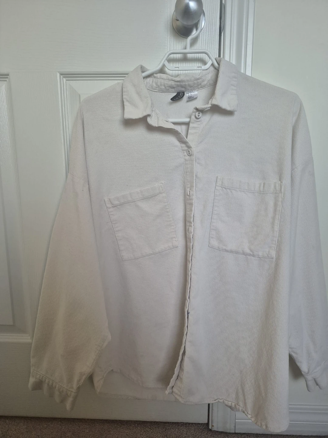H&M Cream Button Up - photo 3