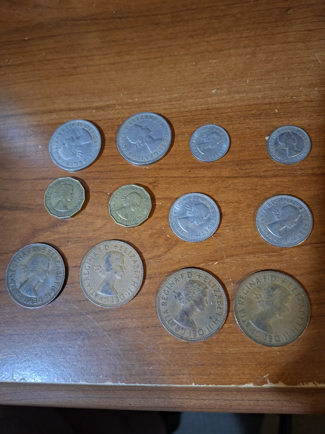 Collection of all 1960's UK Coins - Various Denominations - photo 2
