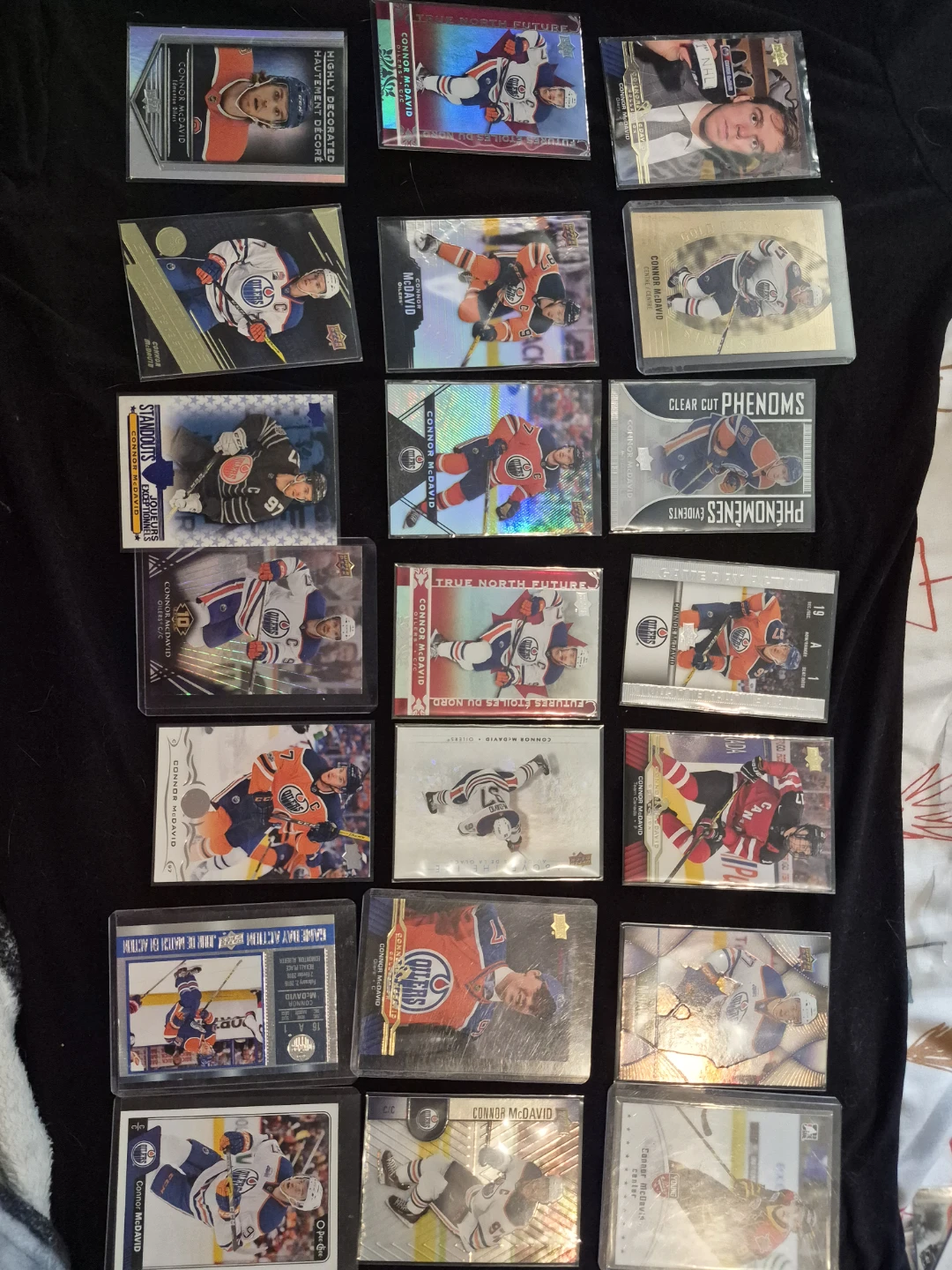 Connor McDavid Hockey Cards Collection inquire for pricing