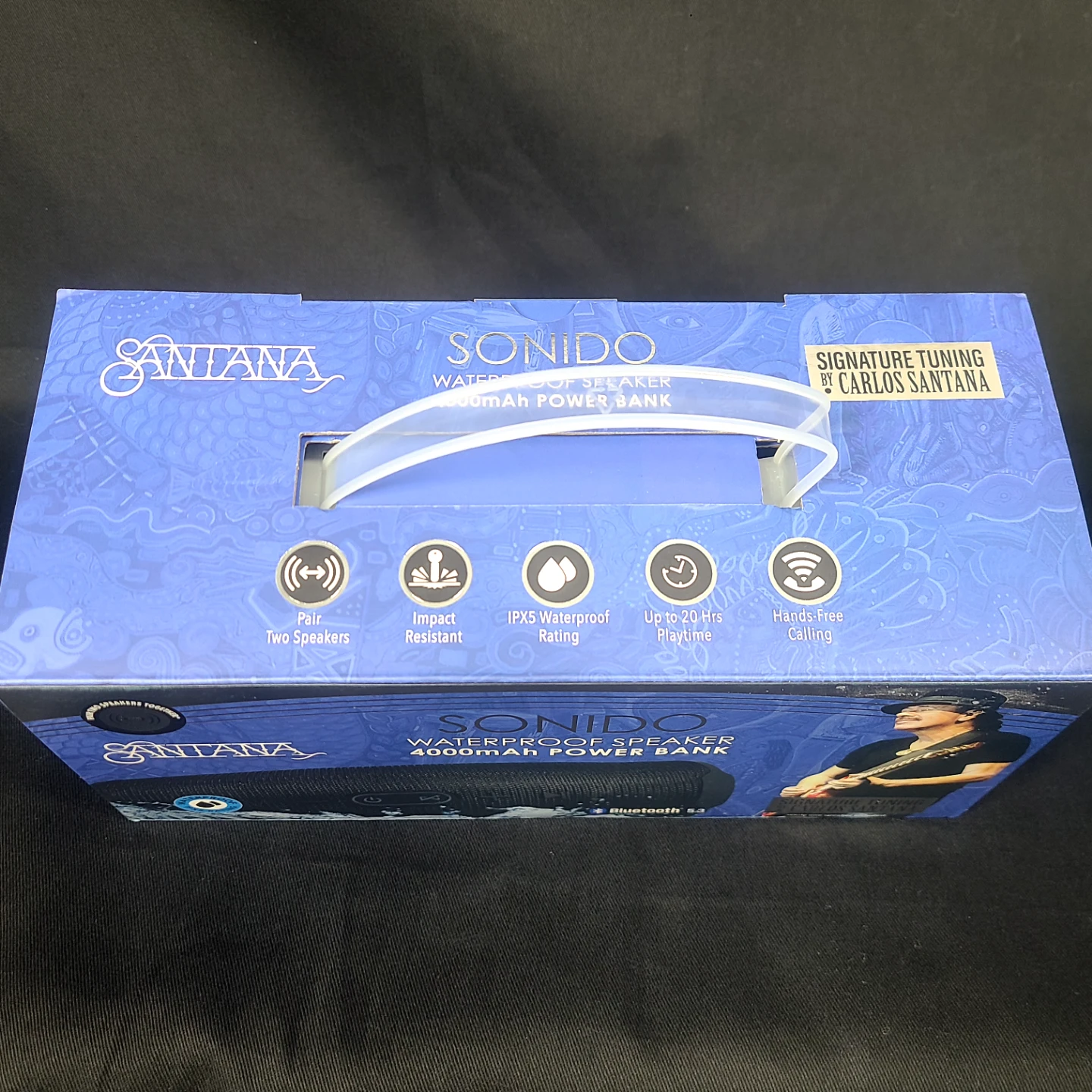 Santana SONIDO Waterproof Bluetooth Speaker 4000mAh Power Bank - photo 3