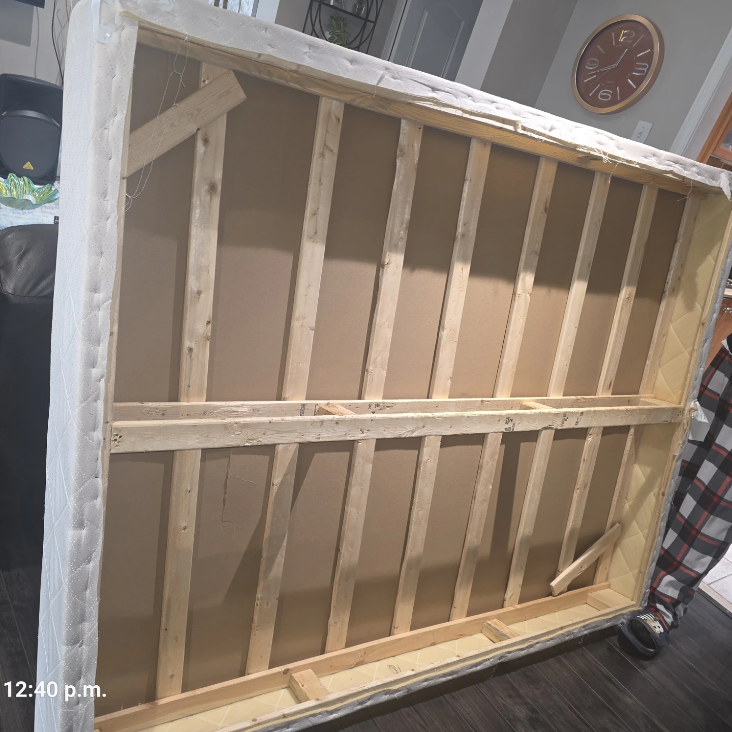 Queen Size Box Spring Mattress Base - photo 2