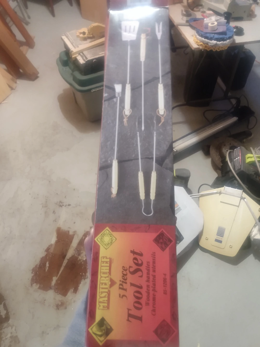 MasterChef 5 Piece Tool Set with Wooden Handles