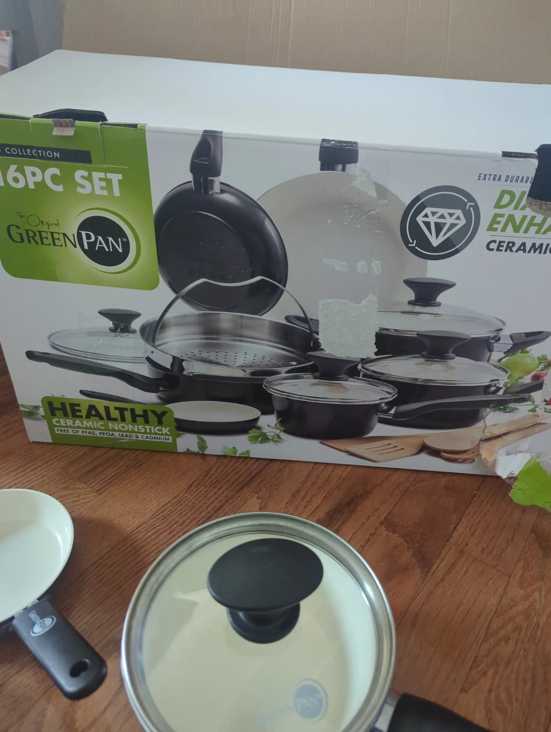 GreenPan Ceramic Non-Stick Cookware Set 🌱