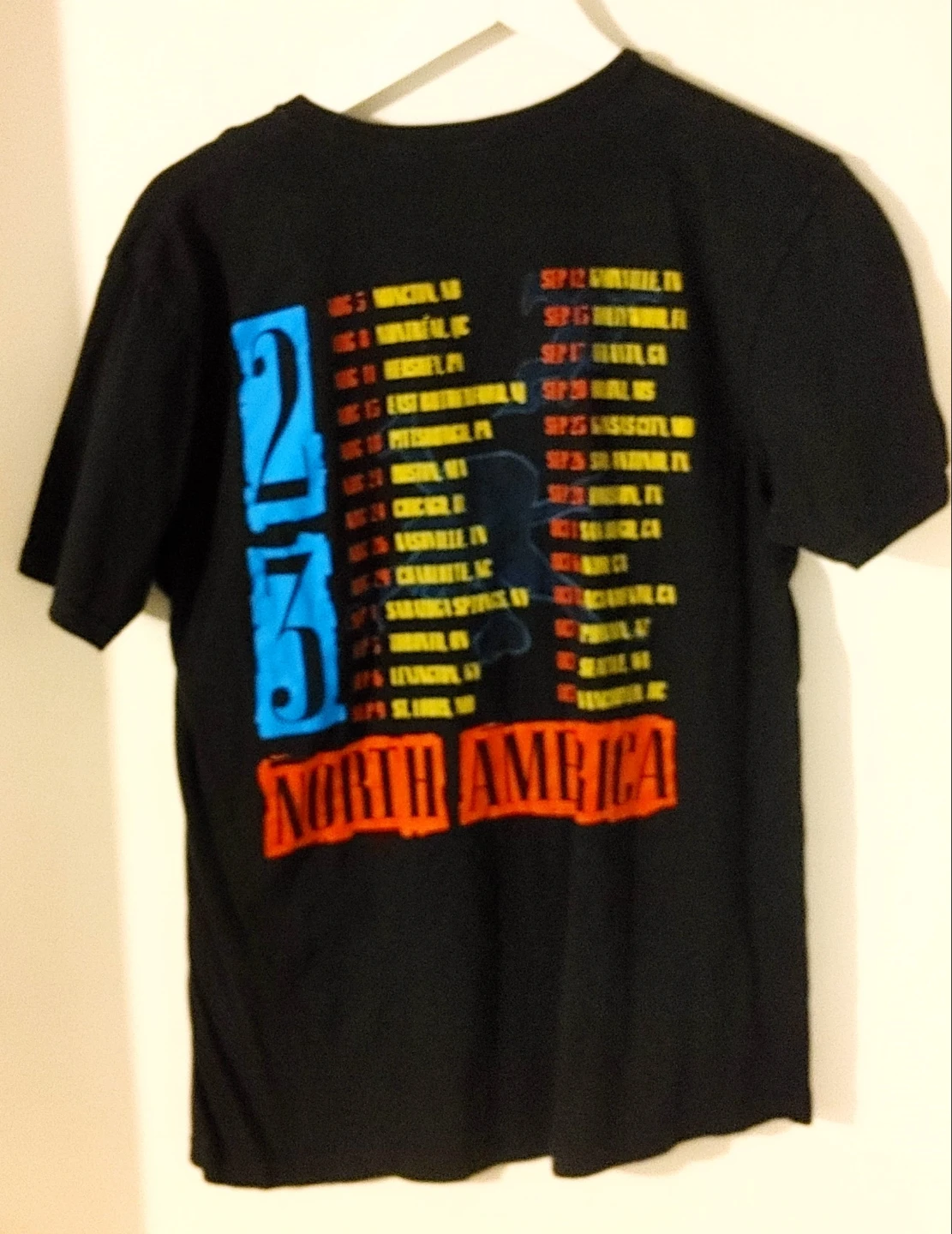 Guns N' Roses North America 2023 Tour T-Shirt - photo 2