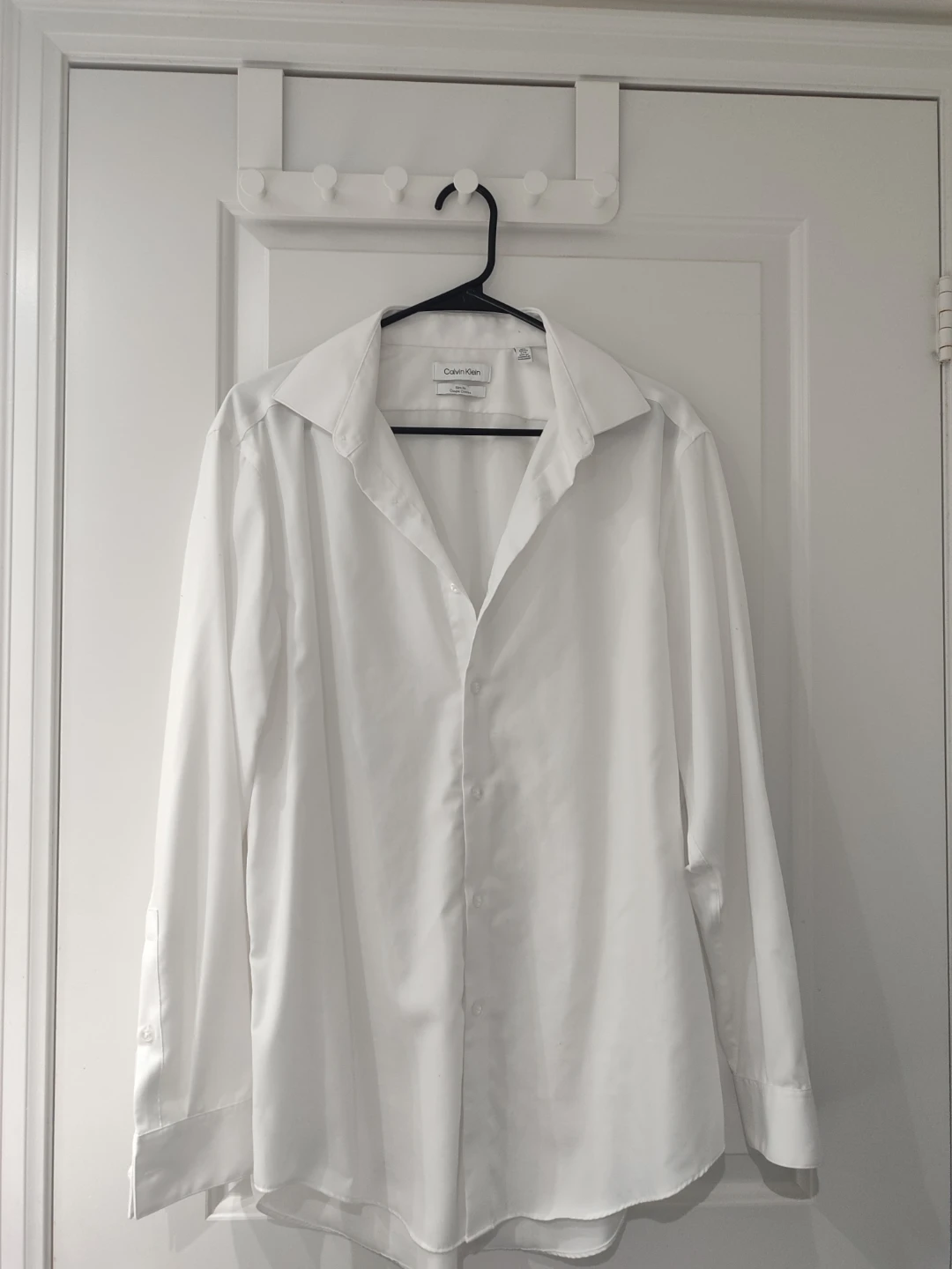 Calvin Klein Slim Fit White Dress Shirt