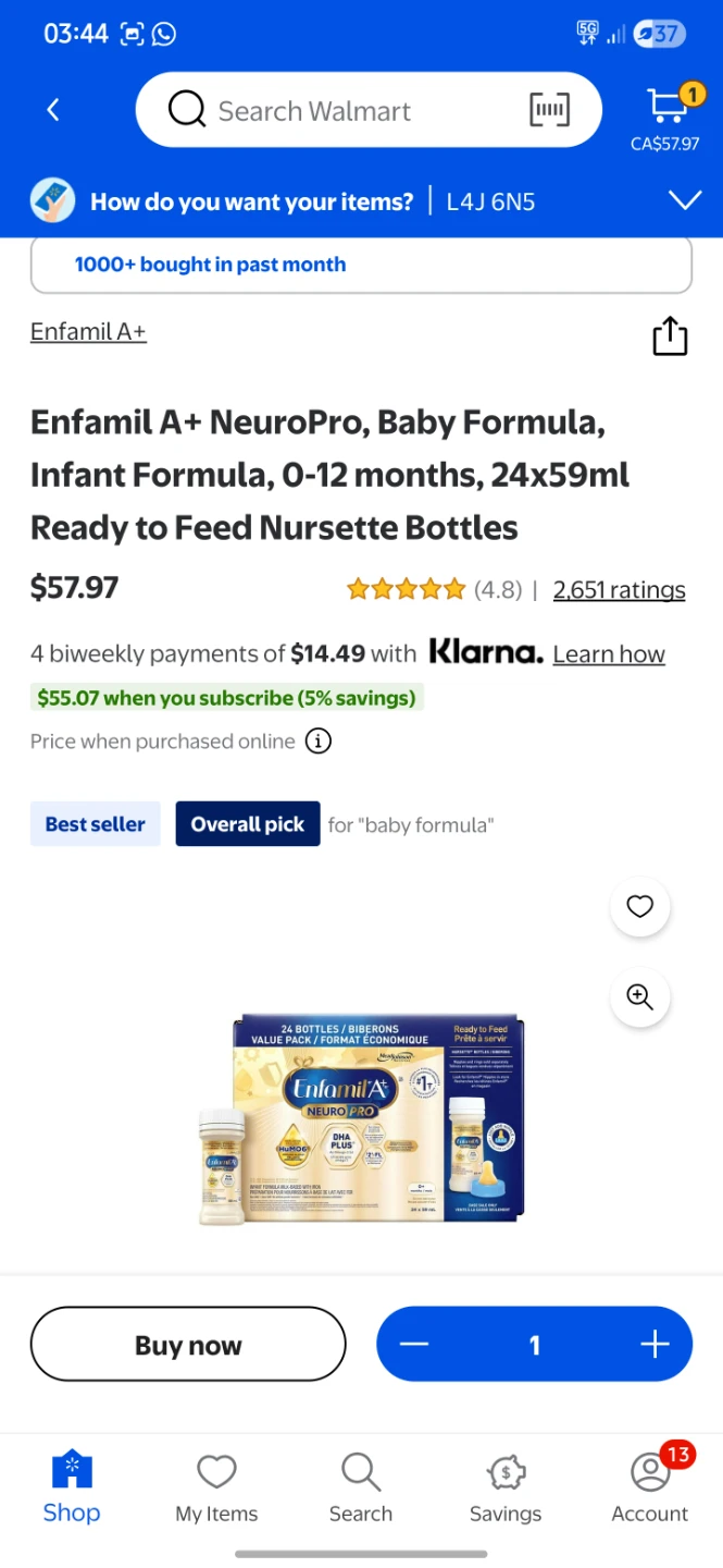 Enfamil A+ NeuroPro Baby Formula, Ready to Feed, 24x59ml Bottles - photo 3