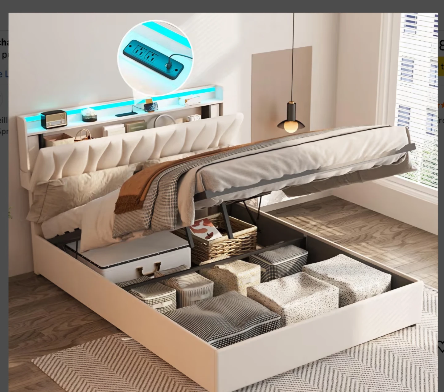 Queen size bed with (mattress for free) Very neat and tidy - photo 3