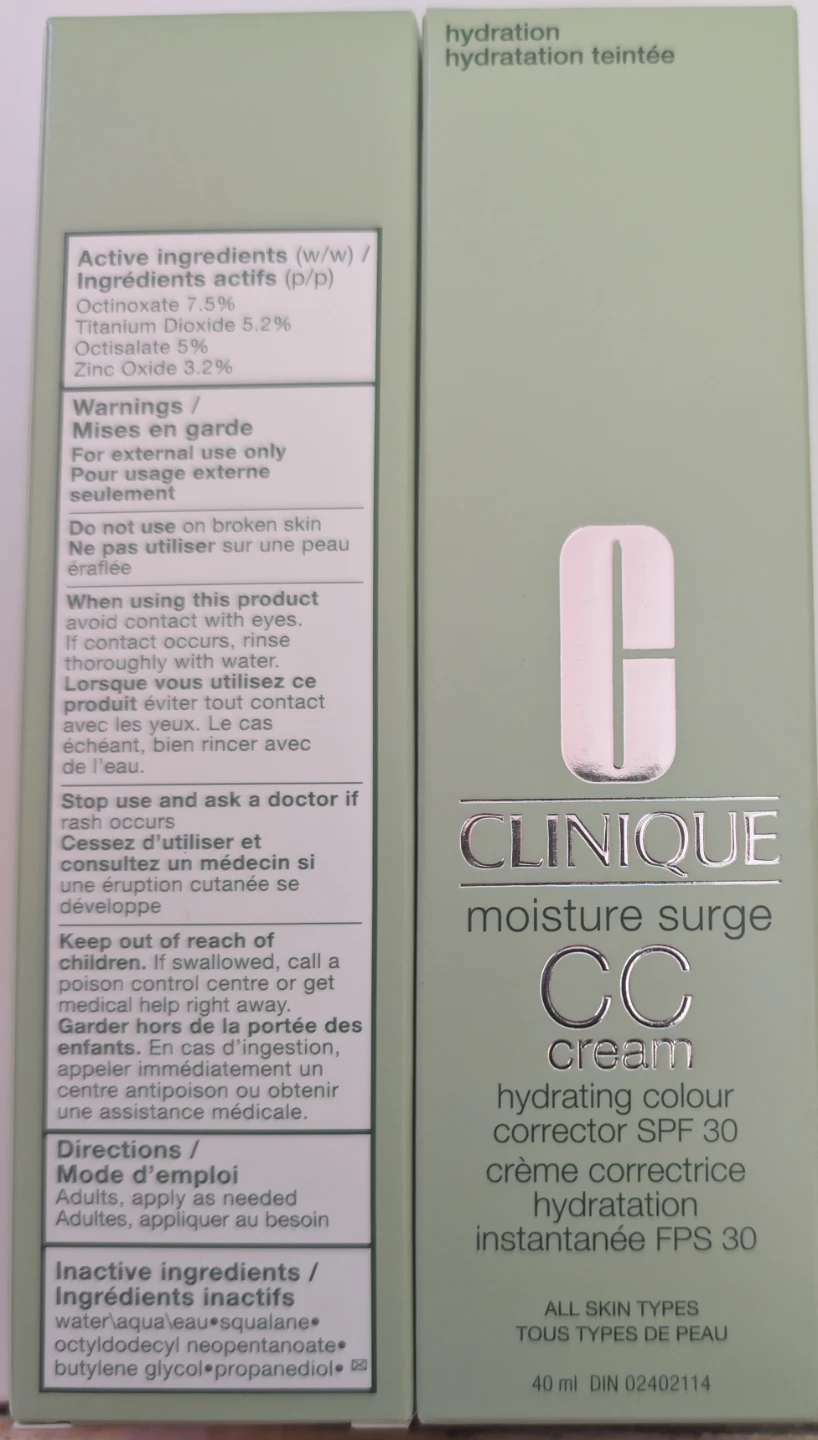 2 Clinique Moisture Surge CC Cream 40ml - photo 5