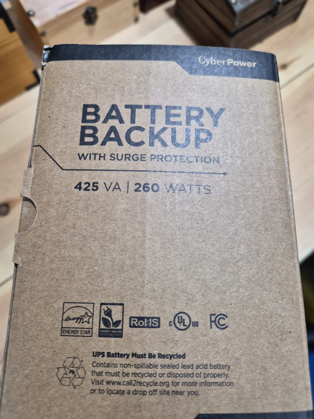 Surge Protector 425VA/260W, 8 outlets - photo 2