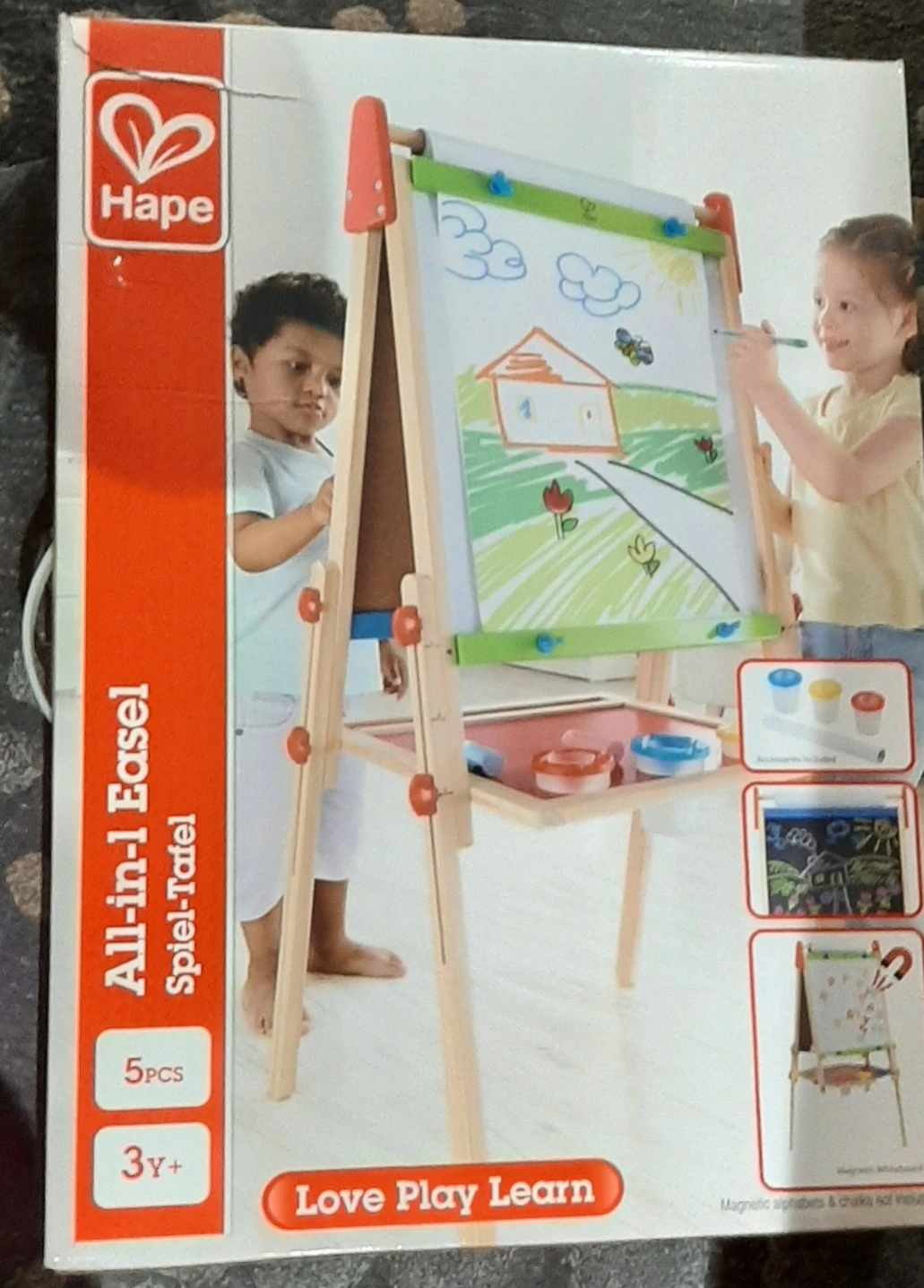 Hape All-in-1 Easel Brand New