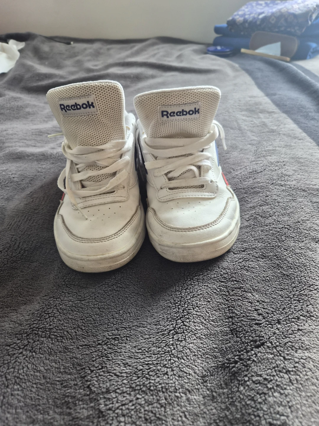 Reebok White & Red Sneakers - photo 5