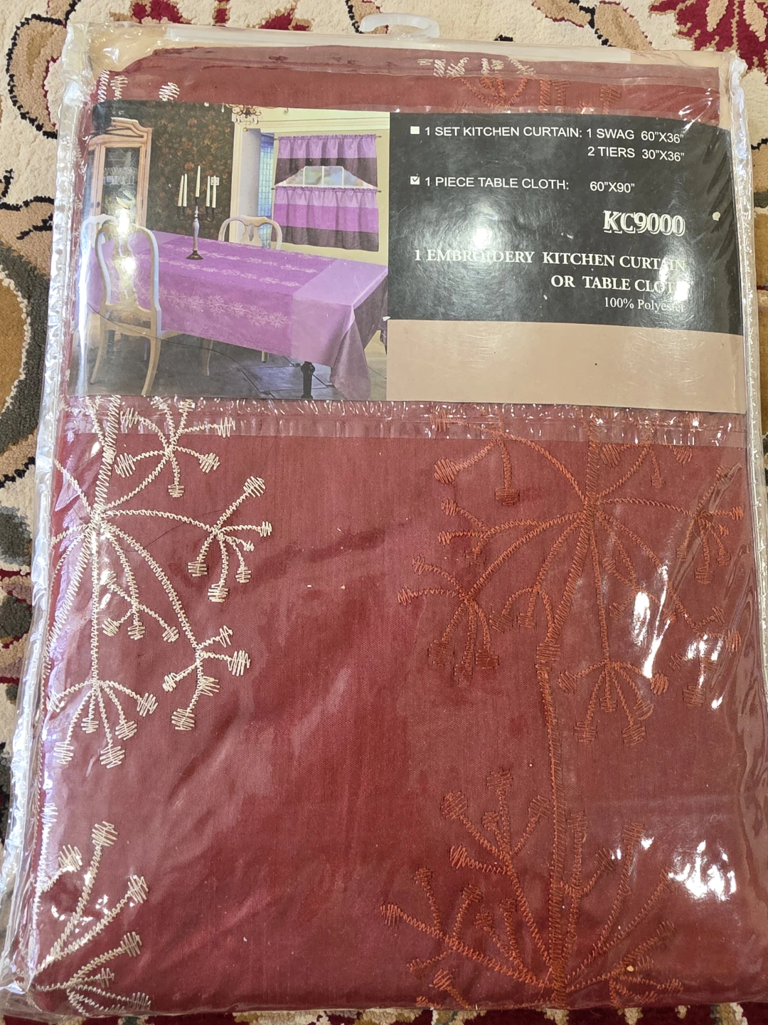 MANDY Tablecloth 56"x90"