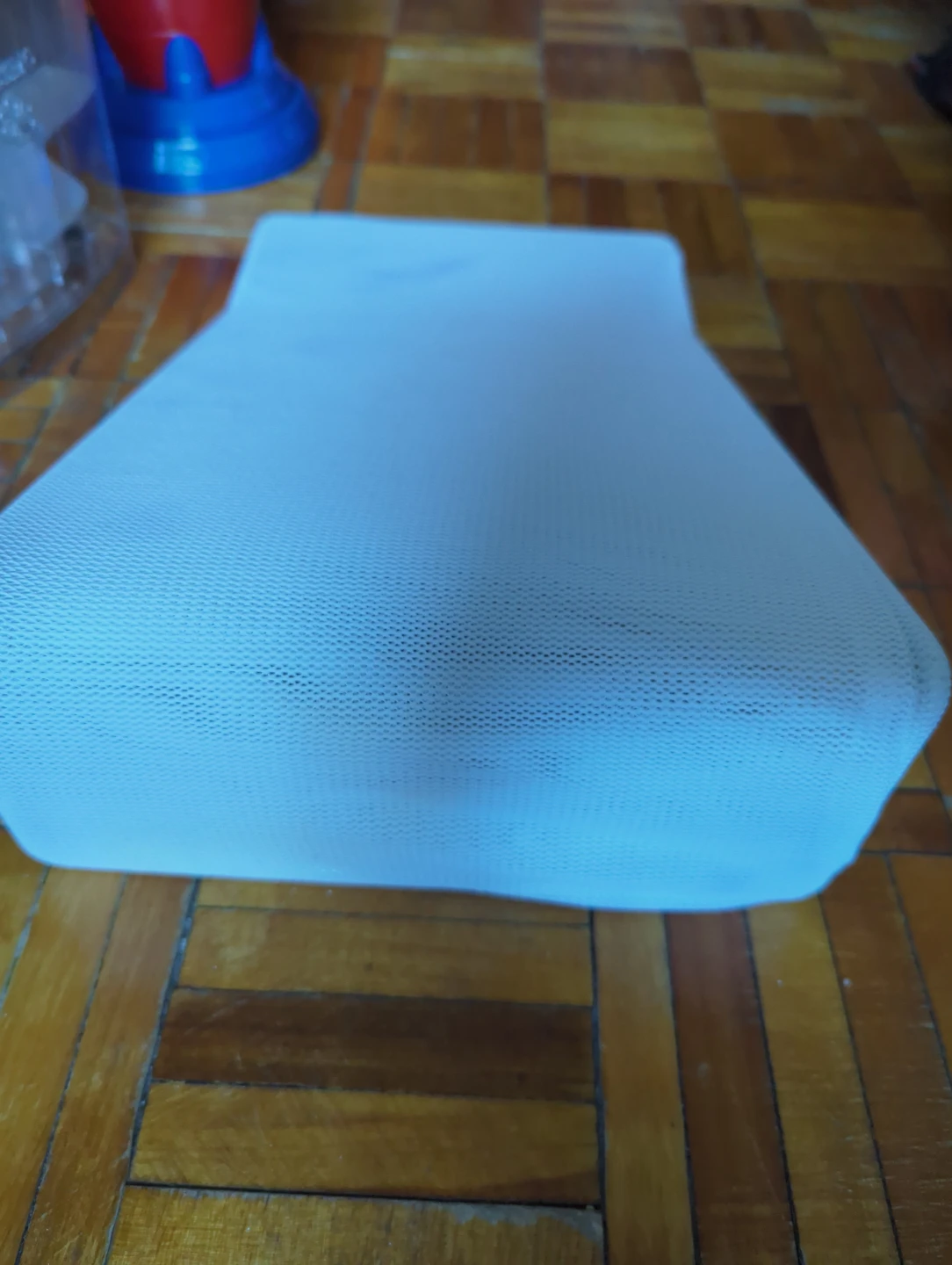 Baby bath tool White Mesh Fabric with metal frame - photo 2