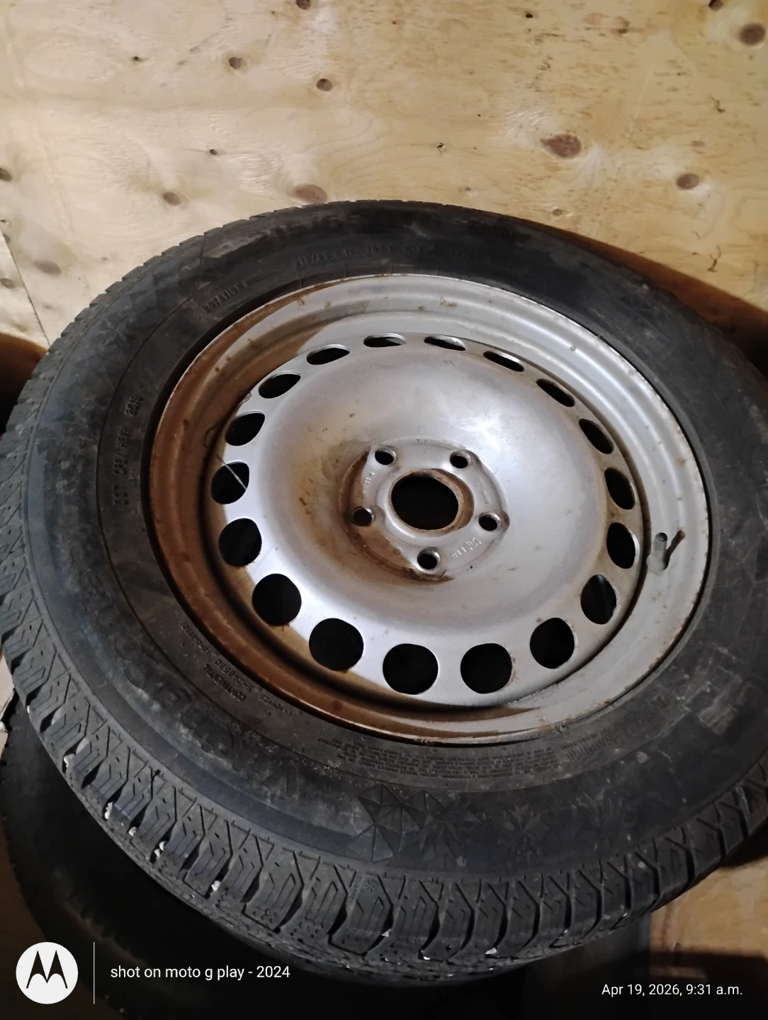 Set of 4 Winter Tires 215/65 R16 - photo 3