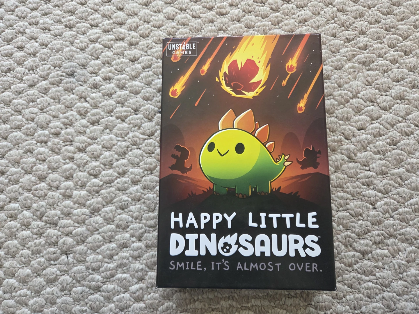Happy little dinosaurs card game