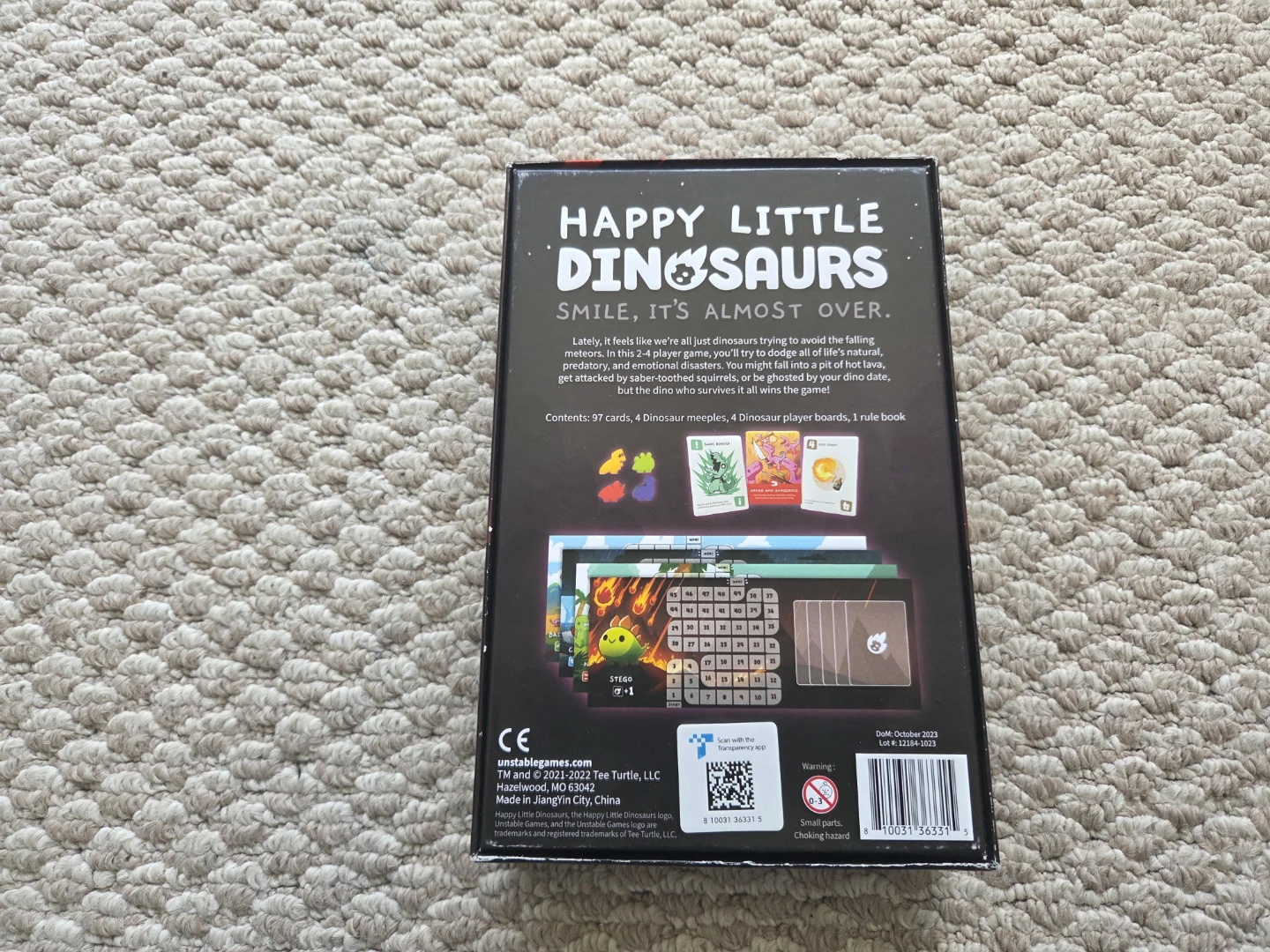 Happy little dinosaurs card game - photo 2