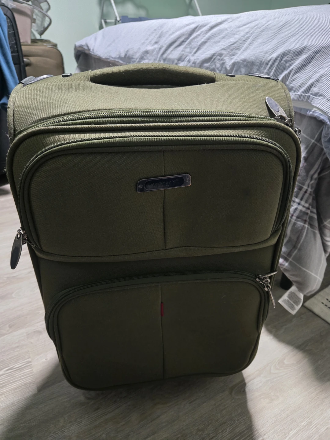 Free Green  Suitcase