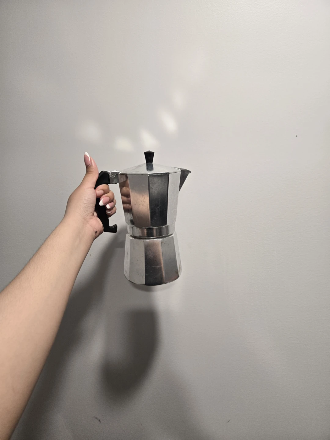 Aluminum Moka Pot for Stovetop Espresso