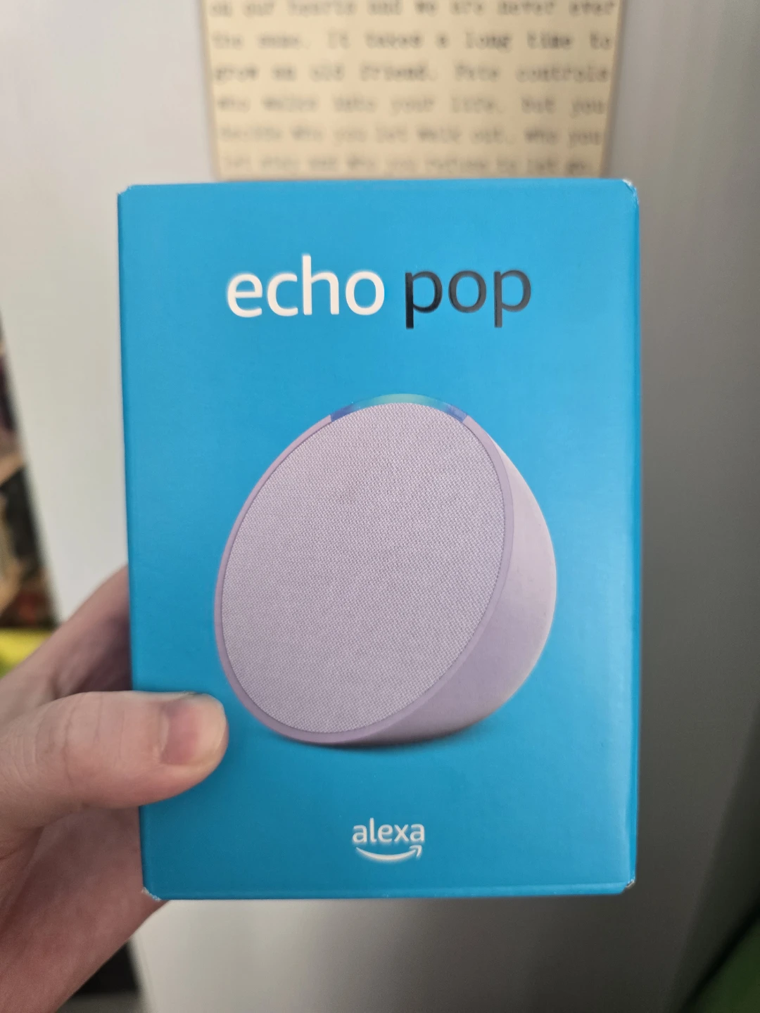 Amazon Echo Pop Smart Speaker and Alexa