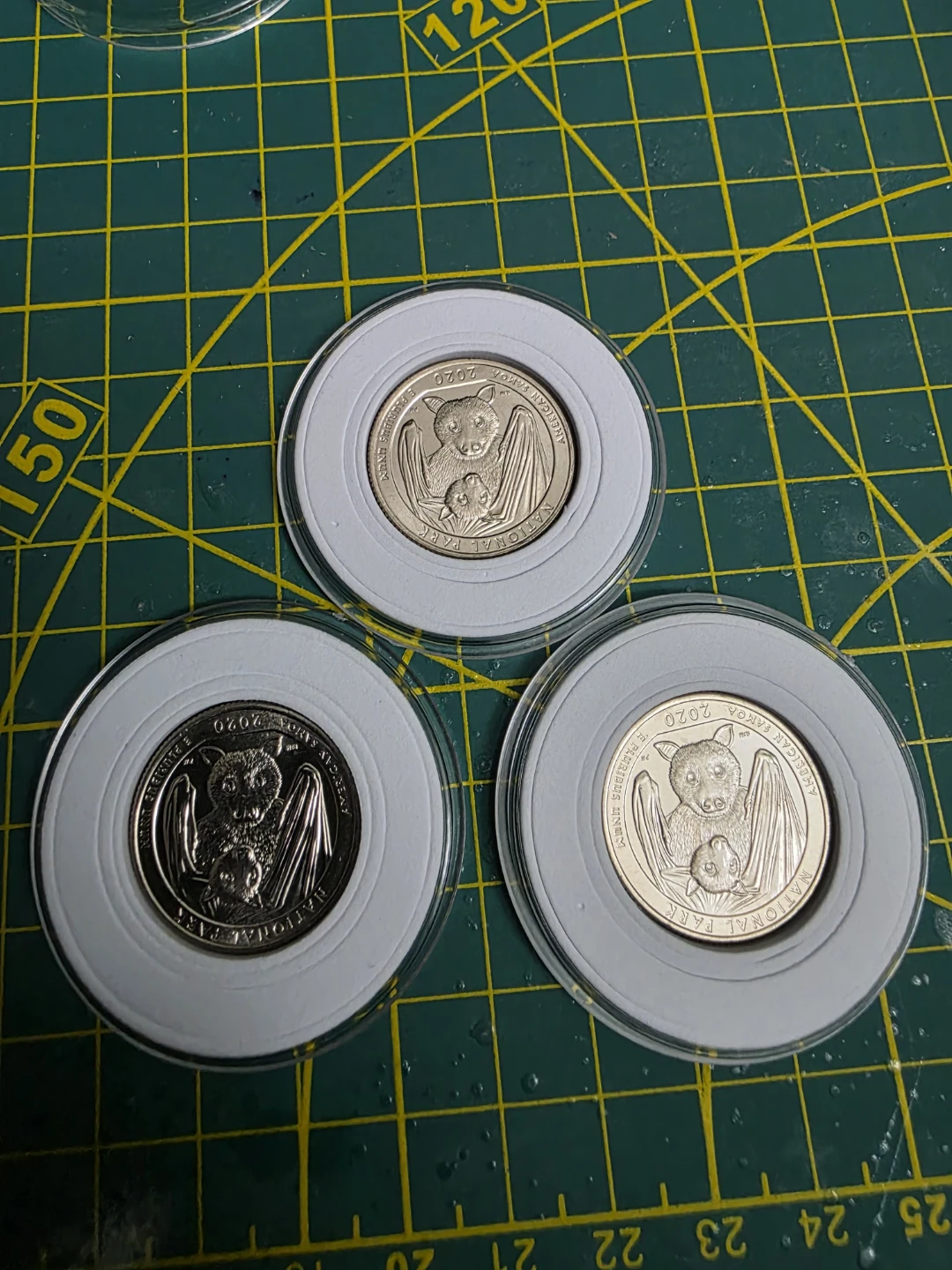 2020 W RARE American Samoa National Park Quarter Coins (3)