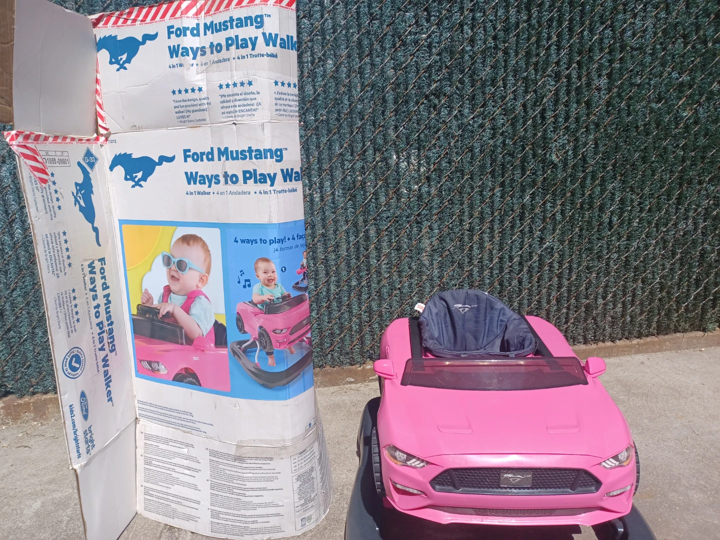 Ford Mustang Pink Ways to Play Walker - photo 2