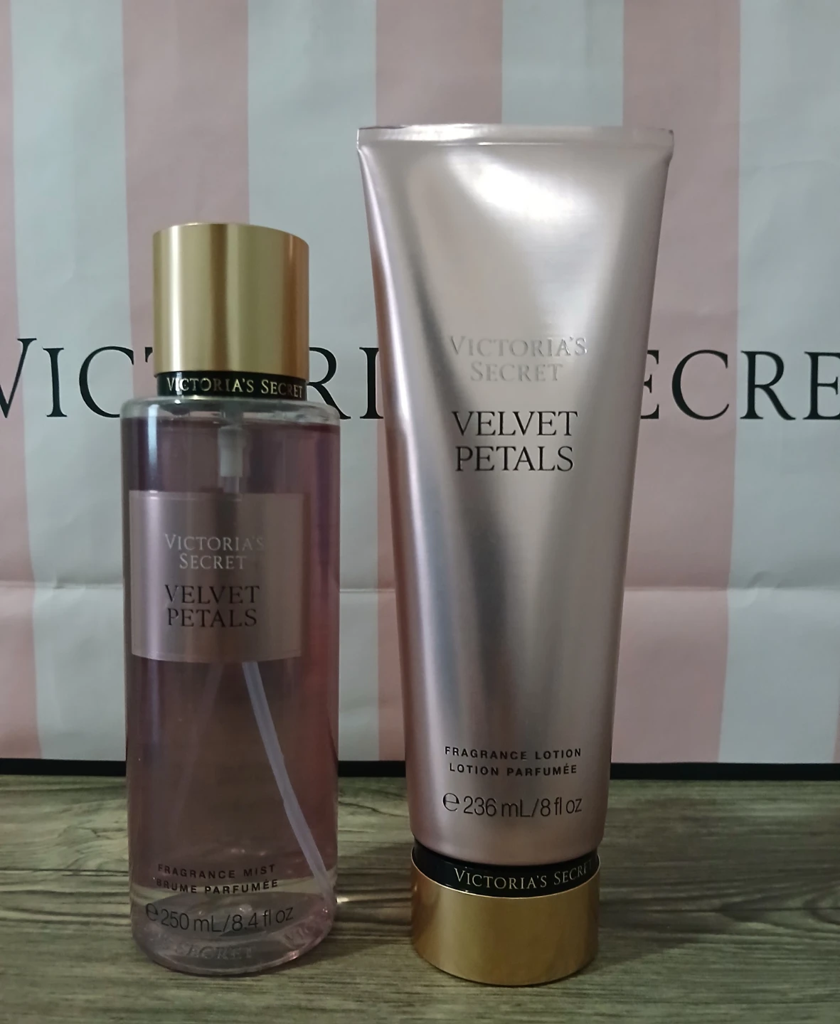 Victoria's Secret Velvet Petals Fragrance Mist & Lotion Set