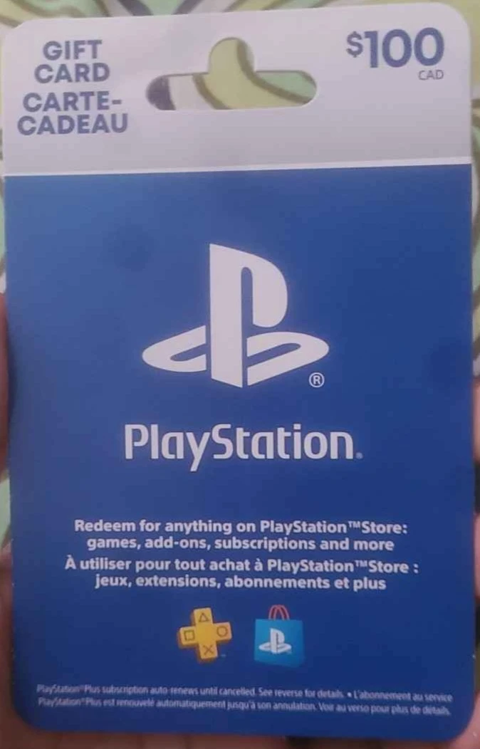 $100 PlayStation Gift Card