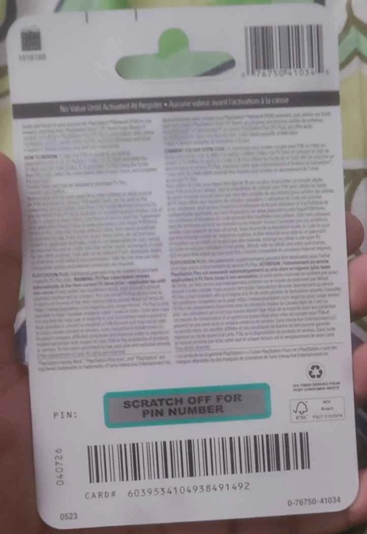 $100 PlayStation Gift Card - photo 2