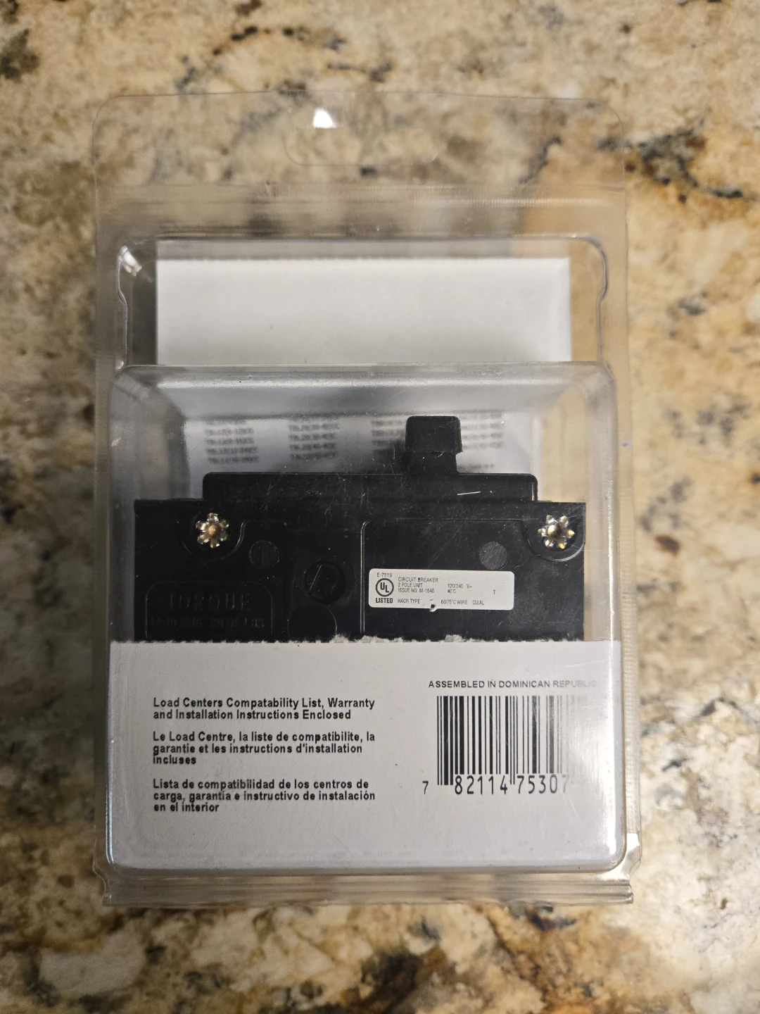 Eaton Cutler-Hammer CL230CS 30 Amp Double Pole Circuit Breaker - photo 2
