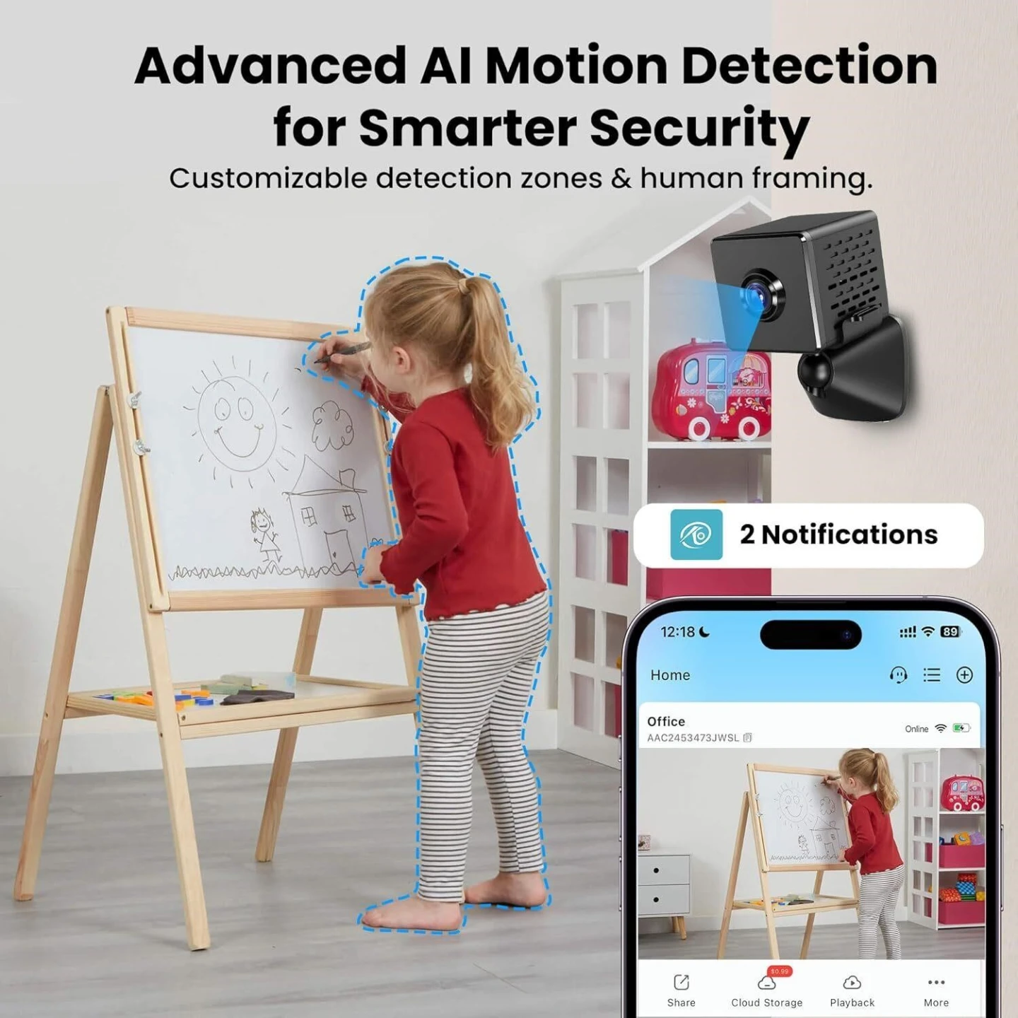 Mini hidden Camera 4K Ultra HD with Night Vision and Wi-Fi - photo 4