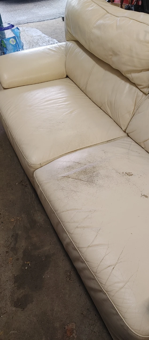 Leather sofa - photo 3
