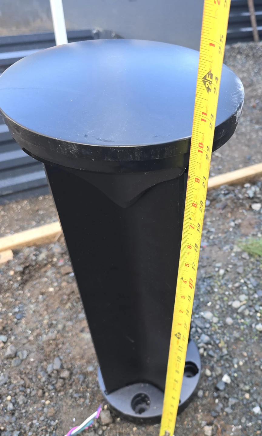 Black Outdoor Pathway Light Fixture - photo 3