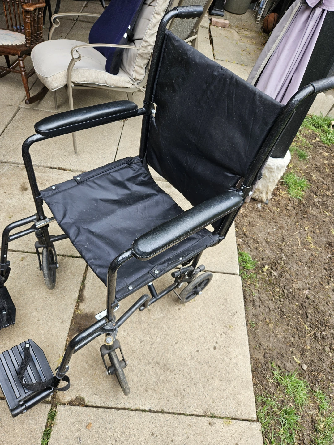 Airgo Folding Lightweight Transport Wheelchair - photo 2