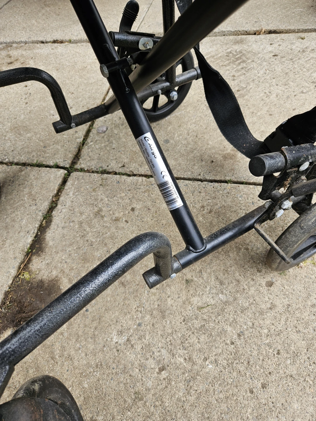 Airgo Folding Lightweight Transport Wheelchair - photo 3