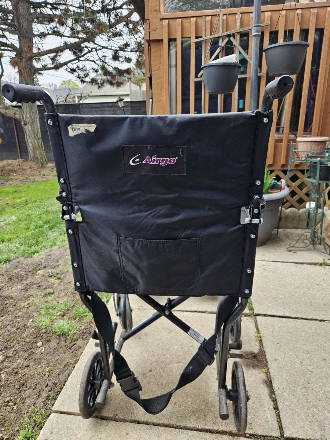 Airgo Folding Lightweight Transport Wheelchair - photo 5