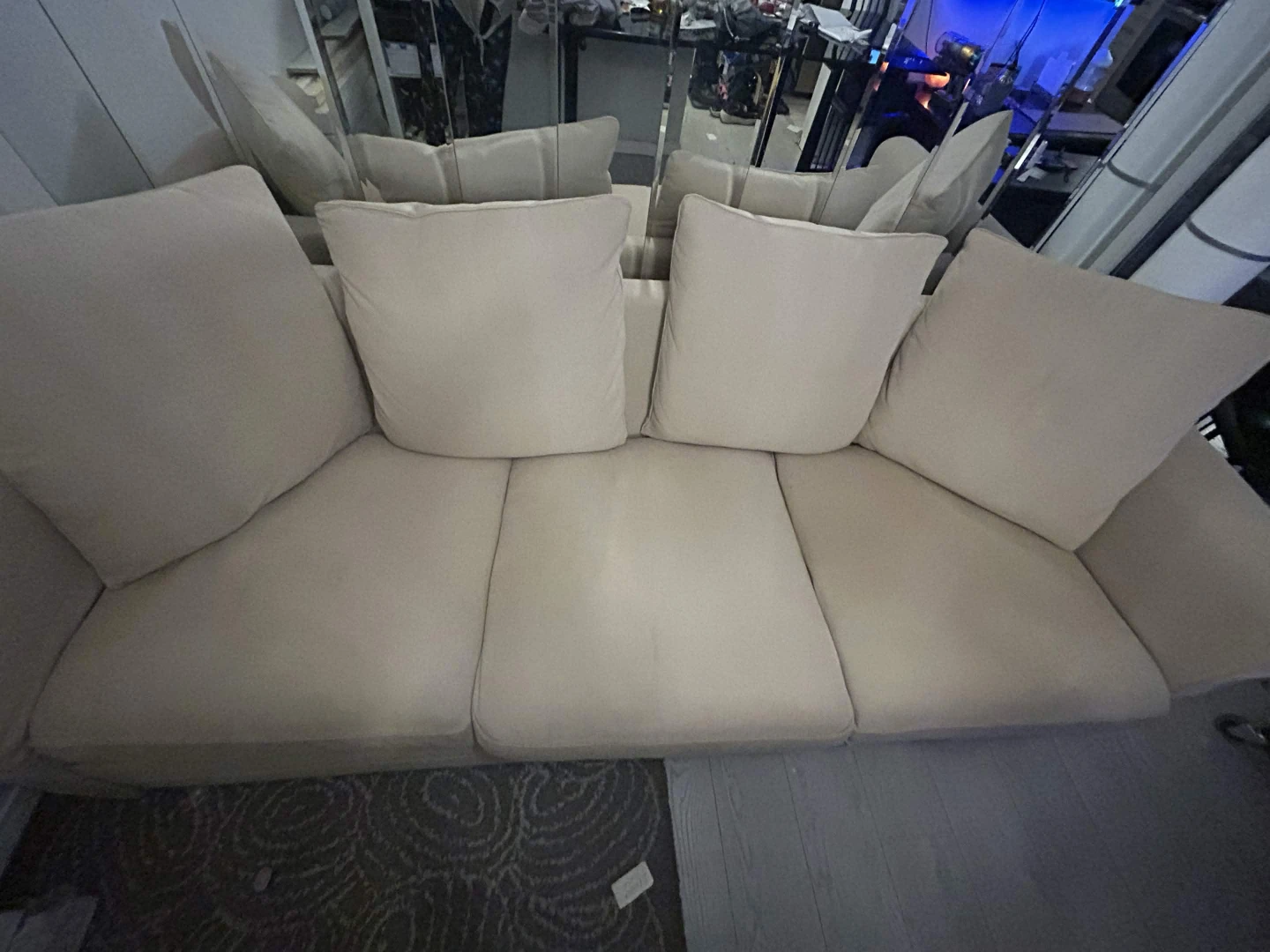 Beige Sofa and Armchair Set [needs to go] - photo 4