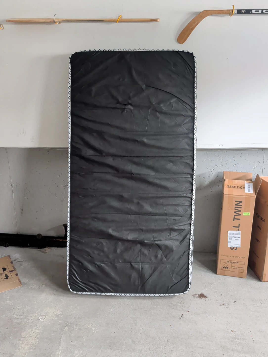 Twin Mattress - Bamboo Fabric Cover garage sale - photo 3