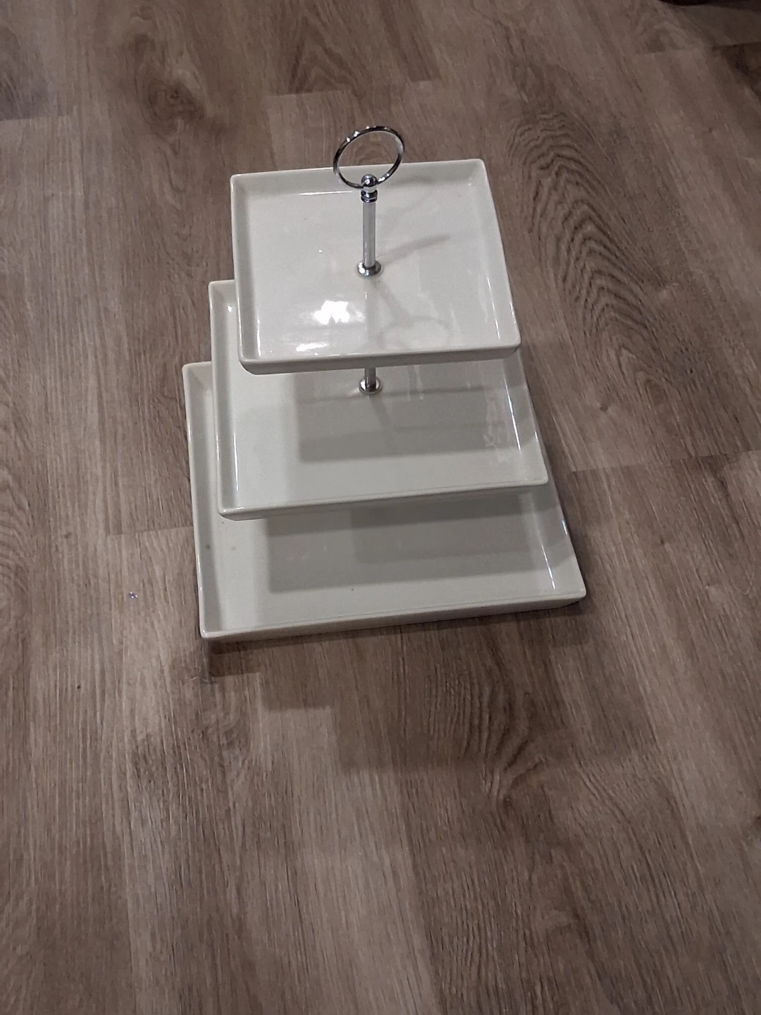3-Tier Square Serving Stand