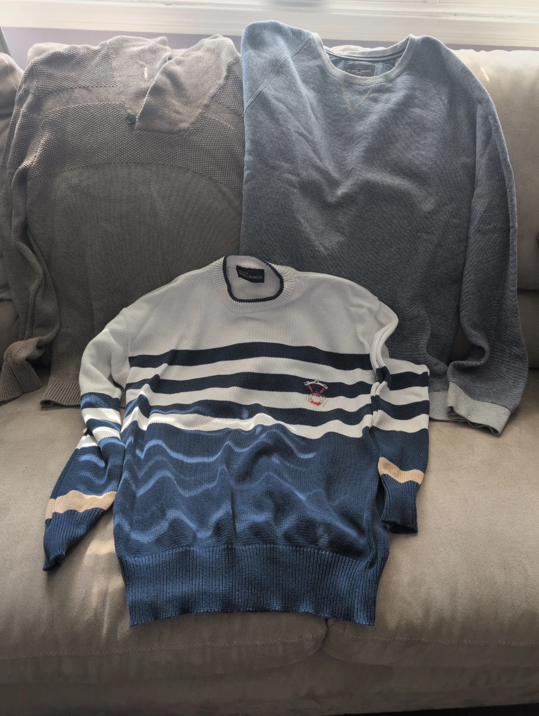 Bundle of 3 Men's Sweaters (Marks & Spencer, Paul & Shark)