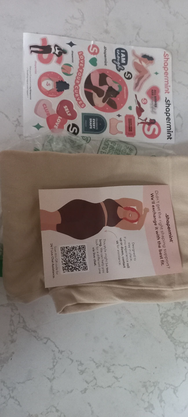 Shapermint Shapewear Shorts M/L Beige - photo 2
