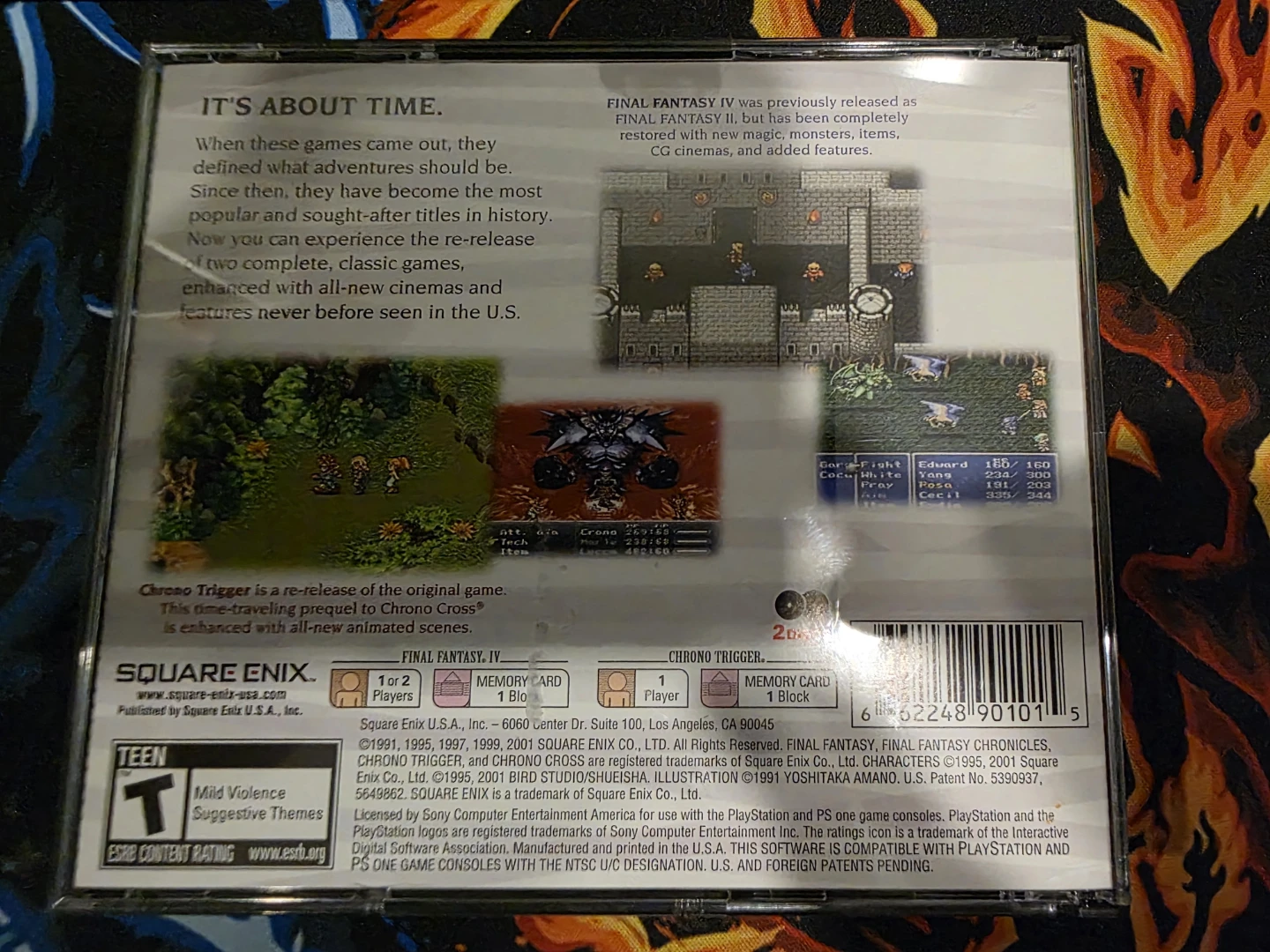 Final Fantasy Chronicles and Chrono Trigger PS1 - photo 2