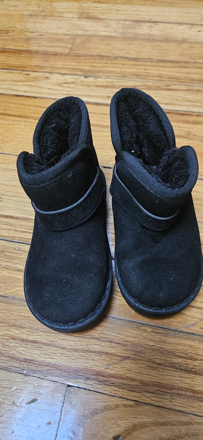Toddler Black Fashion Boots Size 27