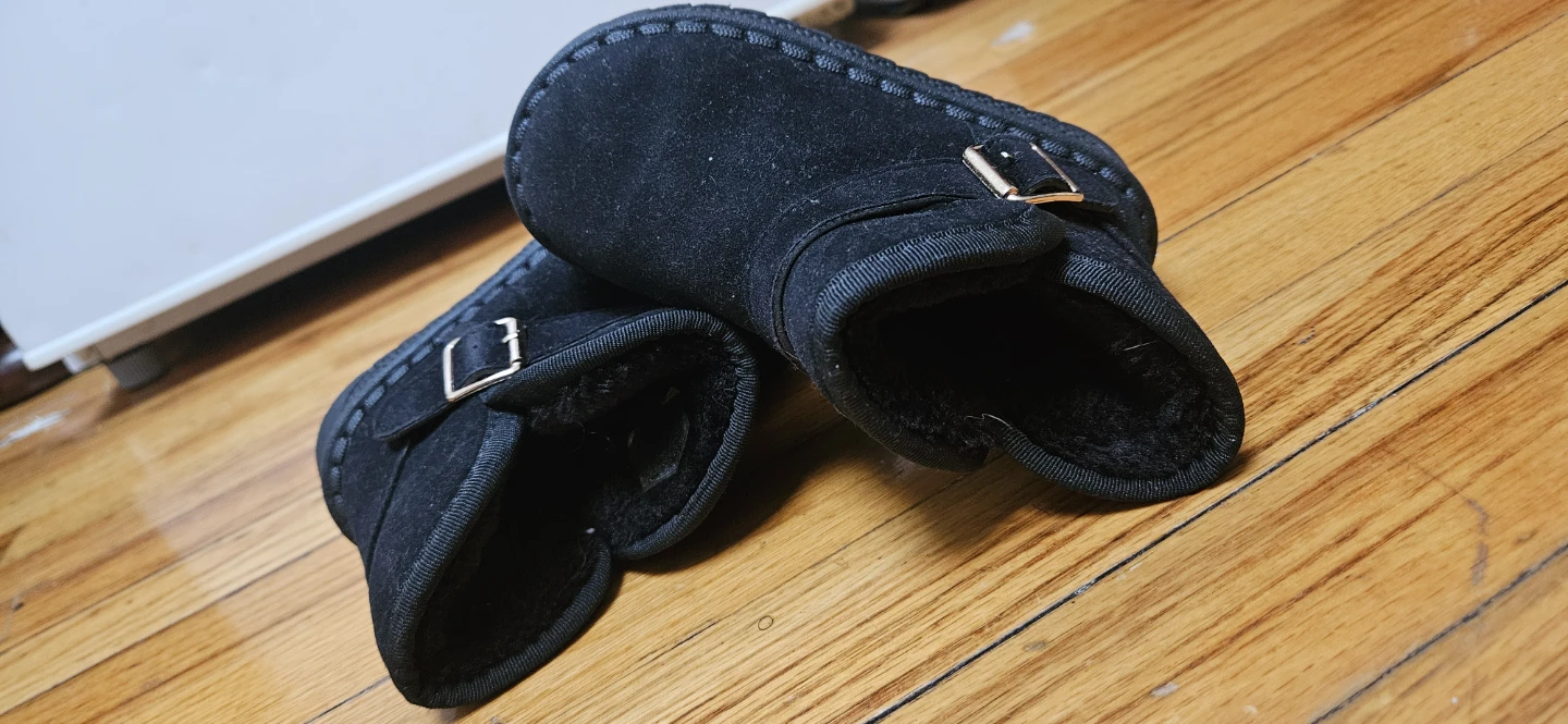 Toddler Black Fashion Boots Size 27 - photo 4