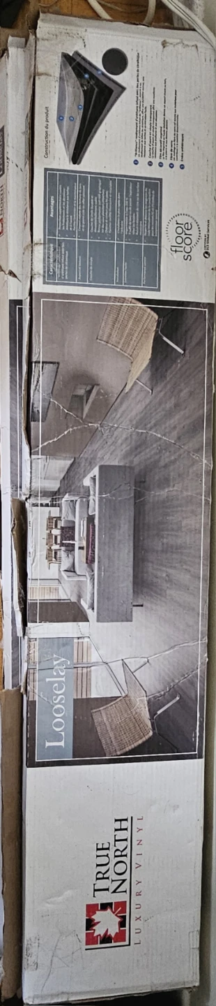 True North Luxury Vinyl Flooring - Silvered Oak